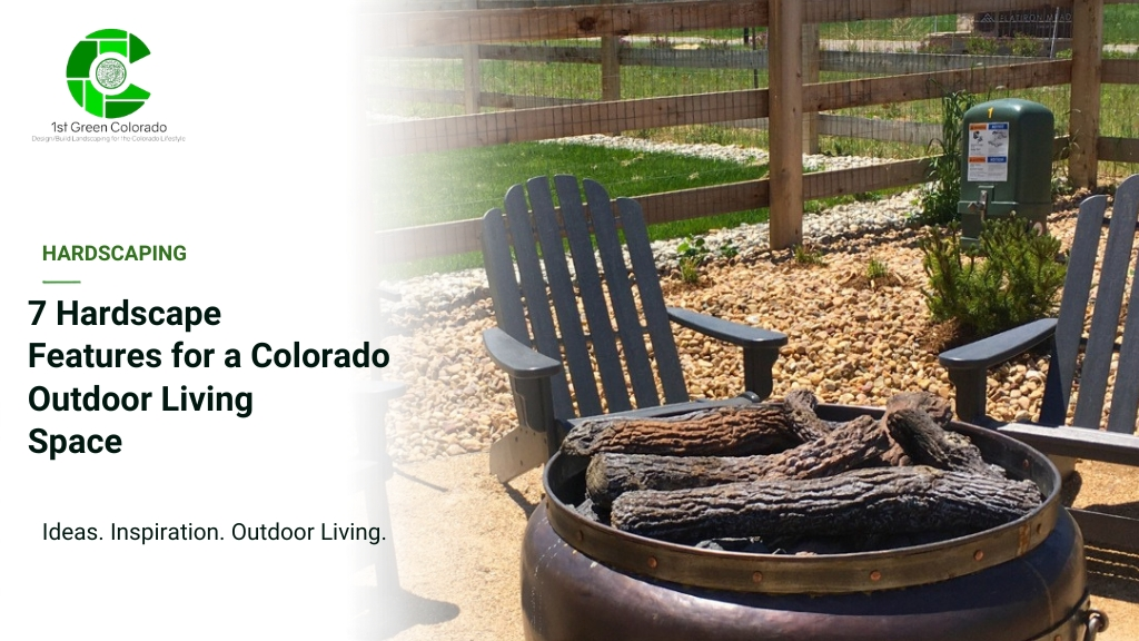 Colorado backyard hardscaping