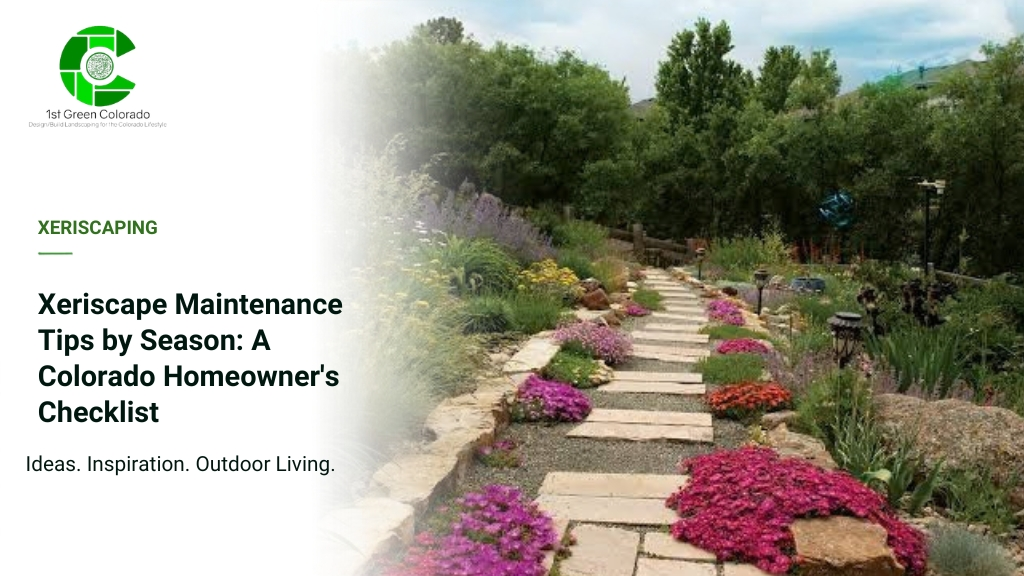 Xeriscape Maintanace tips by season